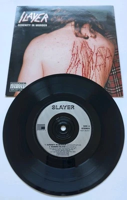 Slayer / Serenity In Murder / 4 Track 33 RPM single / 1995 American Recordings - Image 1 of 4