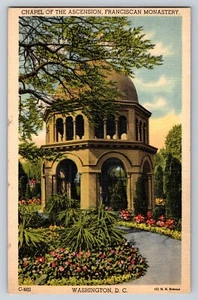 Postkartenkapelle der Himmelfahrt Franziskanerkloster Washington D.C. Veröffentlicht - Bild 1 von 2