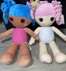 Build a Bear BABW Lalaloopsy rosa Haare Puppe Plüschtier Stofftier 20 Zoll Juwel Krümel Neu mit Etikett - Bild 1 von 8