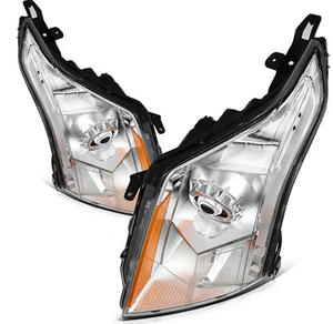 Fit 2010-2016 Cadillac SRX Projector Headlights Headlamps w/LED Left+Right 10-16 - Picture 1 of 13