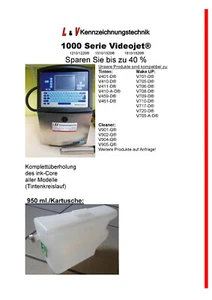 Tinte 411 für Videojet® Systeme 0,95 Liter - Bild 1 von 4