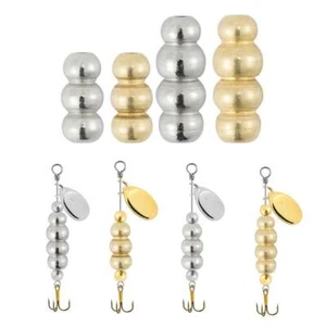 20 un. señuelo de pesca en línea cuerpos pesos latón hundedor 16 mm 22 mm  - Imagen 1 de 19