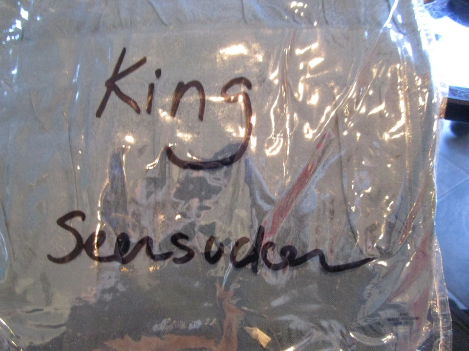  West Elm Seersucker King Pacific Sham Azul Nuevo con etiqueta Foto 1 de 1