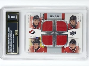 Upper Deck • Silver • Quad Jersey McDavid / Reinhart / Horvat / Drouin • Canada - Picture 1 of 2
