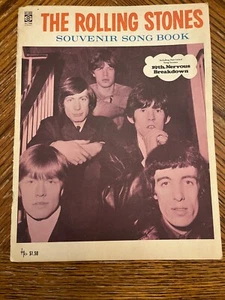 Libro de canciones de recuerdo de los Rolling Stones 19th Nervous Breakdown 1964 canción de Phil Ochs - Imagen 1 de 10