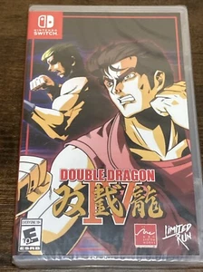 Double Dragon IV (Nintendo Switch, 2021) Limited Run Games #107 - Brandneu A4 - Bild 1 von 6