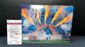 JAY AJAYI MIAMI DOLPHINS SIGNED 8X10 PHOTO W/ JSA WTNESS COA - Picture 1 of 1