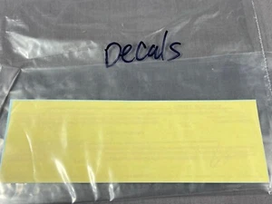 AMT 1966 Chevy Nova Pro Street 1:25 PARTS From Kit AMT636M/12 Decals - Picture 1 of 4