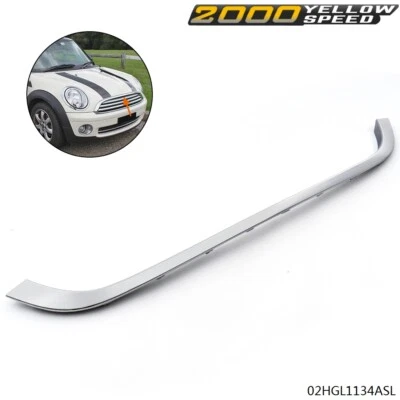 Fit For 2009-2015 Mini Cooper R55 R56 R58 R59 Molding Chrome Front Grille Trim  - Image 1 of 4