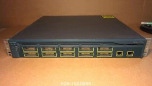 Cisco Catalyst WS-C3550-12G 2x 10/100/1000 10x GBIC Gigabit Ports Network Switch - Bild 1 von 3