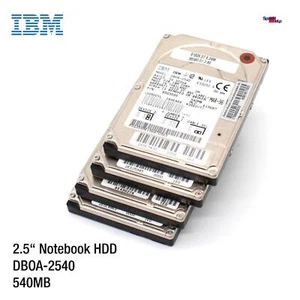 HDD Hard Drive Hard Disk For Notebook Laptop 286 386 8086 540 528MB 2.5 " Retro - Picture 1 of 2
