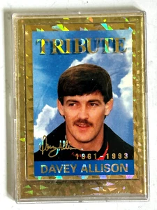 1994-1995 DAVEY ALLISON NASCAR GOLD BORDERED COMPETITIVE IMAGES PROMO CARD - Picture 1 of 2