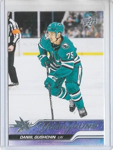 Daniil Gushchin San Jose Sharks 2023-24 Upper Deck 1 Young Guns Rookie #239 - Picture 1 of 1