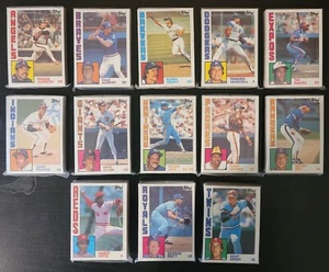 1984 TOPPS BASEBALL COMPLETE TEAM SETS - CHOOSE YOUR TEAM - Picture 1 of 2