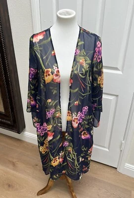 Blusa de verano boho boho floral talla M exuberante para mujer fluida Foto 1 de 4