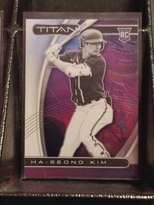 2021 Panini Titan Holo #4 Ha-Seong Kim San Diego Padres - Picture 1 of 2
