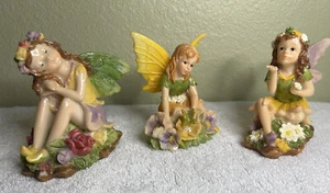 Fee Pixie Fantasy Resin Mädchen Figur 3er Set - Bild 1 von 6