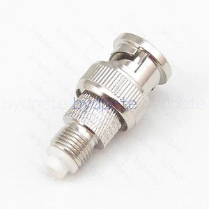 BNC male plug to FME female straight adapter & connector RF jack FME-F and BNC-M - Picture 1 of 7