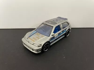 2015 Hot Wheels Honda Civic EF Zamac Loose JDM VHTF RARO HW WORKSHOP 20A - Imagem 1 de 4