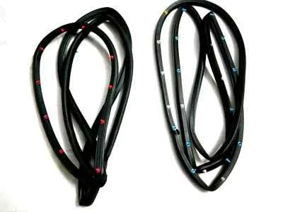 Fit For Suzuki SJ410 SJ413 Drover Samurai Door Glass Run Weather Strip LH RH - Imagem 1 de 4