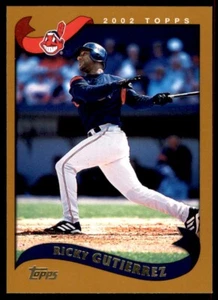 2002 Topps Traded & Rookies #T19 Ricky Gutierrez stampa corta - Foto 1 di 2