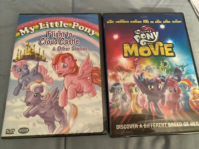 My Little Pony Flight To Cloud Castle DVD  + My Little Pony The Movie, Sealed - Image 1 of 4