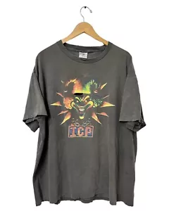 Camicia vintage Insane Clown Posse ICP punto singolo Allsport taglia XL invecchiata - Foto 1 di 9
