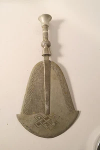 kurioses Schwertmesser Kuba Kongo Aluminium HH10 curious ritual knife congo - Imagen 1 de 11