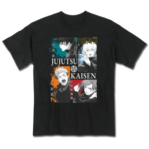 Camiseta Jujutsu Kaisen - Yuji Megumi Nobara Gojo Licencia Adulto Gran Oriental - Imagen 1 de 1