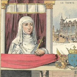 Blanche de Castille -- Gravure de presse (début XXe) - Picture 1 of 2