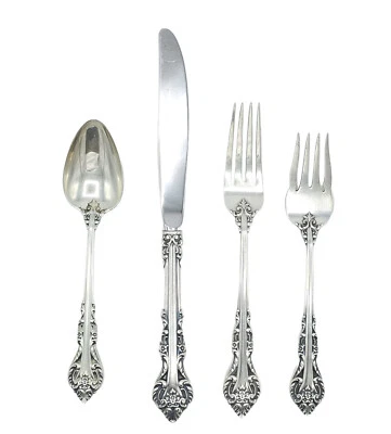 AJUSTE DE LUGAR OBRA MAESTRA INTERNACIONAL ESTERLINA 4 piezas Foto 1 de 4