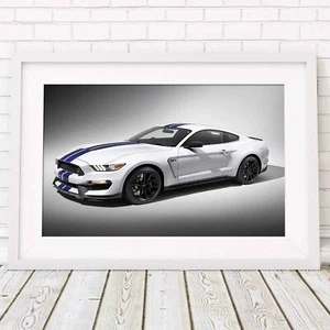 FORD MUSTANG SHELBY 350 - Car Poster Picture Print Sizes A5 to A0 *FREE DELIVERY - Bild 1 von 14