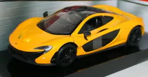 Motormax 1/24 Scale Metal Model 79325 - McLaren P1 - Yellow - Picture 1 of 10