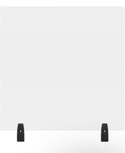 RECLAIM® Acrylic Sneeze Guard Cubicle Wall Extender -30"x30” - Picture 1 of 7
