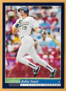 Robin Yount Milwaukee Brewers #13 - Puntuación Casi Nuevo-Como Nuevo 1994 - Imagen 1 de 2