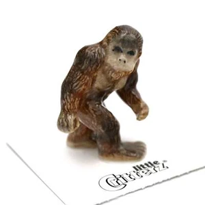 Little Critterz Cryptozoology Sasquatch "Bigfoot" - Miniature Porcelain Figurine - Picture 1 of 4