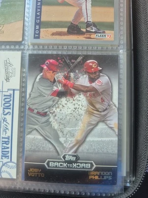 2016 Topps Back to Back #B2B5 Brandon Phillips/Joey Votto Cincinnati Reds Foto 1 de 2