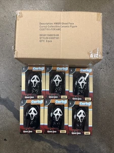 Curioji Ghostface Collectible Ceramic Figure - Numbered Series 3 - Set Of 6 - Picture 1 of 7