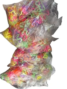 Paquete de 500 rodillos de neón a granel Vo-Toys Cat Crazies juguete de plástico colorido - Imagen 1 de 3