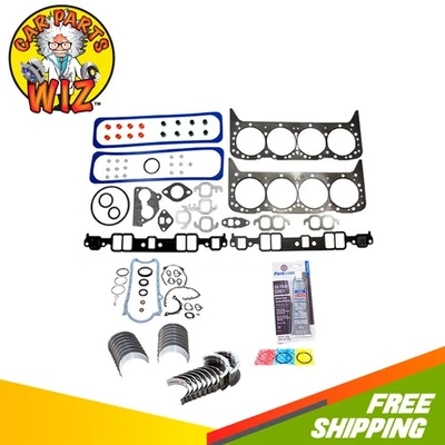 Kit de reanel de motor compatível com 87-93 Buick Cadillac Brougham Camaro 5.7L 16V - Imagem 1 de 4