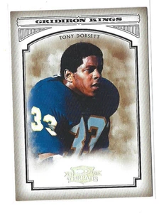 2006 Donruss Threads TONY DORSETT "Silver Holofoil" Pittsburgh Panther 123/250 - Picture 1 of 2