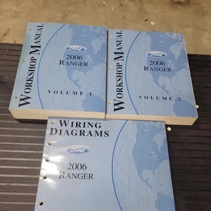 2006 Ford Ranger Factory Service Repair Manuals With Wiring Diagrams - Picture 1 of 5