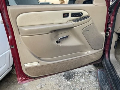 2005 GMC YUKON XL 1500 Front INTERIOR Door Trim Panel Left Driver Tan     972370 - Image 1 of 4