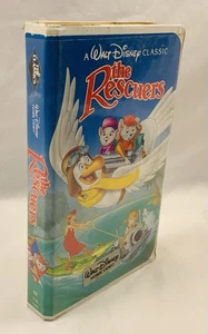 Walt Disney Classic The Rescuers VHS 1992 Clamshell Case Animated Movie - Picture 1 of 10