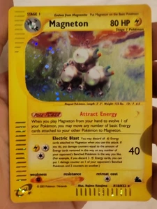 Pokémon TCG Magneton Skyridge H18/H32 Holo Rare Vintage Excellent Condition - Picture 1 of 15