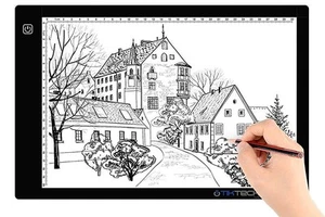 A4 Ultra-Thin Portable LED tracing Light Box Dimmable Brightness LED Art Trac... - Photo 1/6