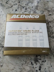 NEW GENUINE GM ACDelco RAPIDFIRE Platinum Spark Plugs #17 Set Of 4 - Picture 1 of 3