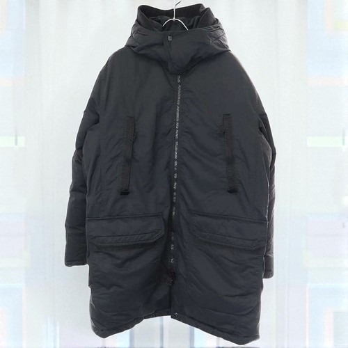 Piumino Stone Island 23AW nylon twill blu scuro XL con cappuccio #EG AEA