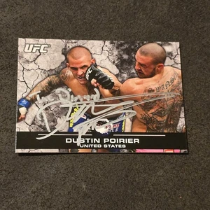 2013 Topps UFC Bloodlines #113 Dustin Poirier Authentic Autograph On Card - Picture 1 of 12