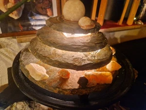 Seliger Zimmerbrunnen Mit Beleuchtung Wie Abbildung - Bild 1 von 2